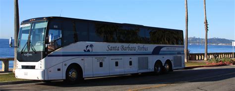 Santa barbara air bus - Testimonial 13. We enjoyed the ride more than all the other rides before that we’ve had with your company. Frank was wonderful the ride was great he was very polite, very respectful, very informative, the whole thing was absolutely great. Find out what our happy Santa Barbara charter bus customers have to say.